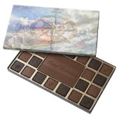 Clouds Compass 45 Piece Box Of Chocolates (Opened)