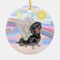 Dachshund angel clearance ornament