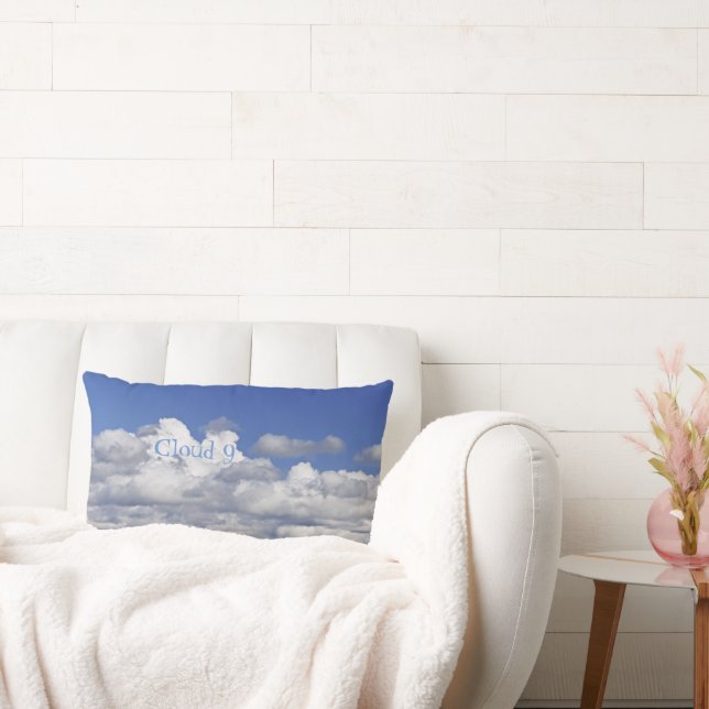 CLOUDS/ DECORATIVE LUMBAR PILLOW/"CLOUD 9" PILLOW (Couch)