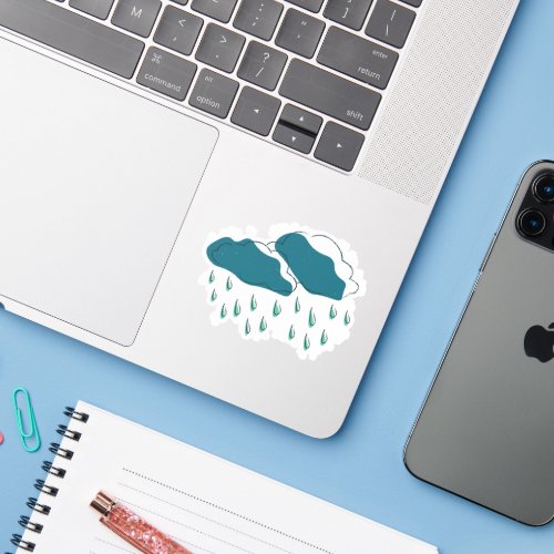 Clouds Design Sticker