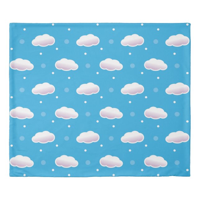 Clouds Duvet Cover (Front)
