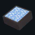 Clouds Gift Box<br><div class="desc">Fluffy white clouds on blue sky</div>