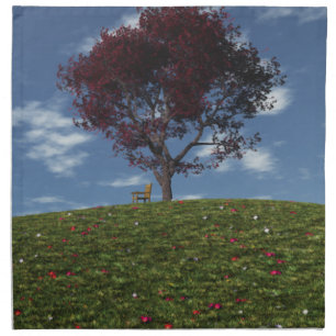 Clouds Go Sailing By Napkin