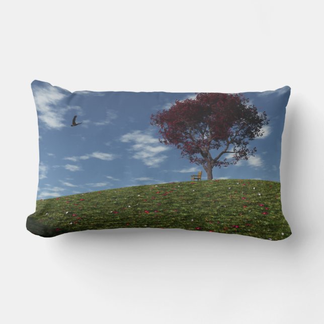 Clouds Go Sailing By Pillow (Front)