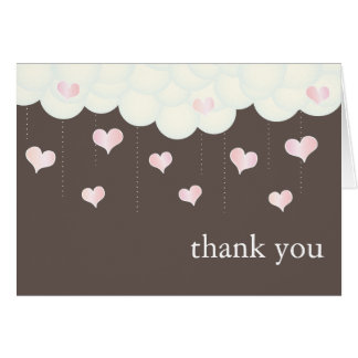 Heart Thank You Cards | Zazzle