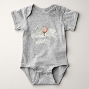 Clouds Hot Air Balloon Still in the 5th Element Baby Bodysuit