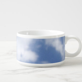 clouds in blue sky bowl