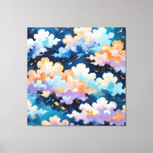 Clouds in Motion Canvas Print