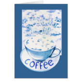 Clouds in my Coffee Card (Front)