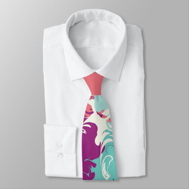 Clouds In My Coffee Tie (Tied)