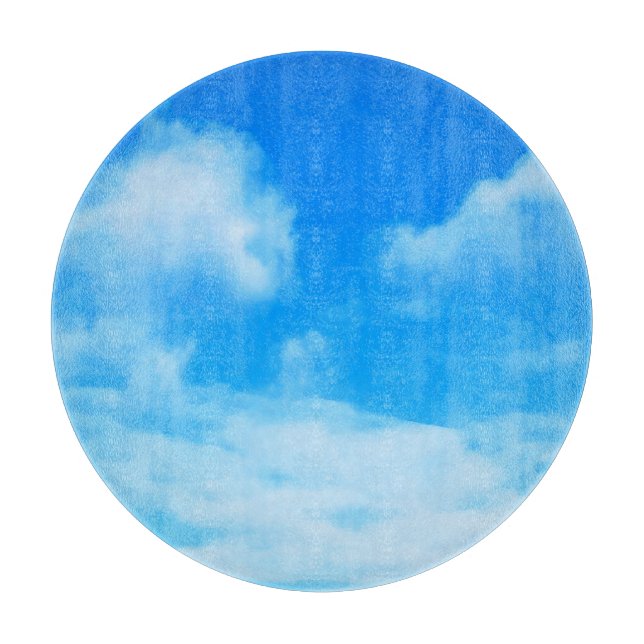 Clouds In Ottawa Blue Skies. Buy Now Cutting Board (Front)