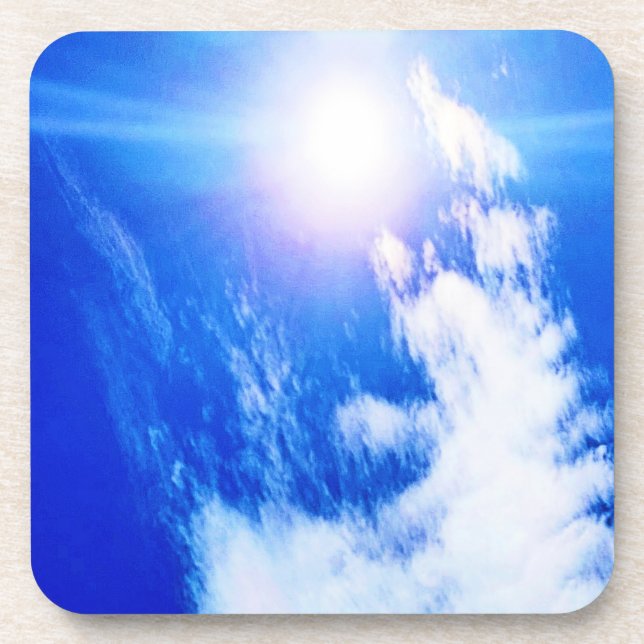 Clouds In Ottawa Sunny Skies. Buy Now Beverage Coaster (Front)