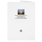 "Clouds in Spring Over the Lane" Cards (Back)