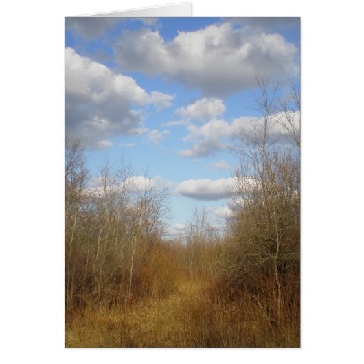 "Clouds in Spring Over the Lane" Cards (Front)