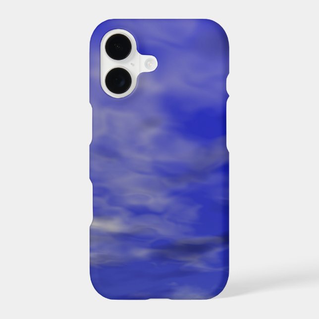 CLOUDS IN THE BLUE SKY IPHONE CASE (Back)