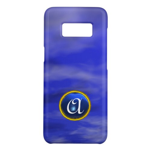 CLOUDS IN THE BLUE SKY SAPPHIRE GEM STONE MONOGRAM Case_Mate SAMSUNG GALAXY S8 CASE