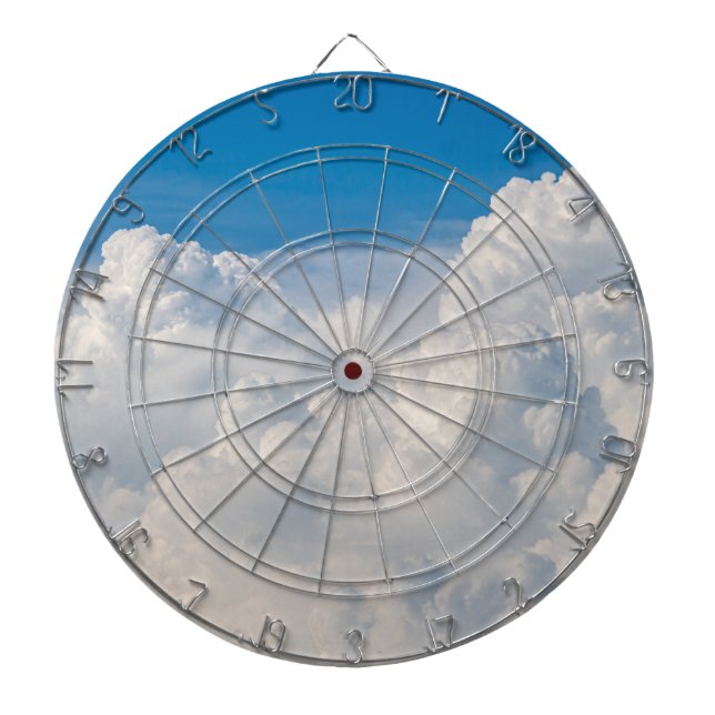 Clouds in the Sky Dart Board (Front)