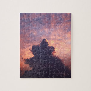 Clouds in the sky during a sunset jigsaw puzzle