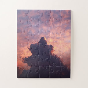 Clouds in the sky during a sunset jigsaw puzzle