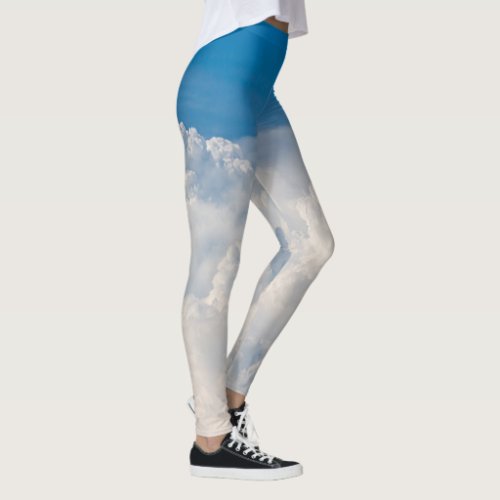 Clouds in the Sky Leggings