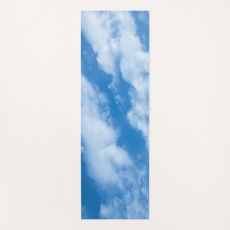 Clouds in the Sky Photography Elegant Blue White