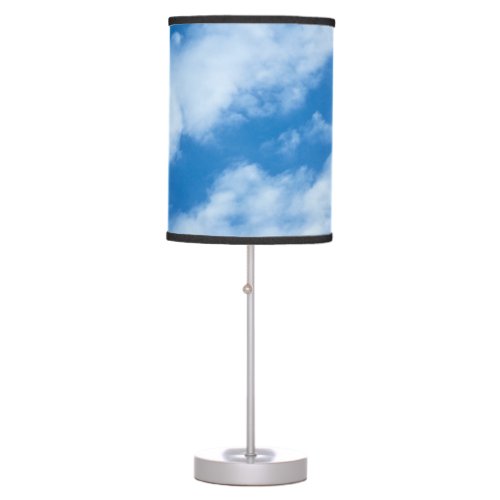 Clouds in the Sky  Table Lamp