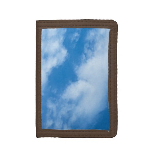 Clouds in the Sky  Trifold Wallet