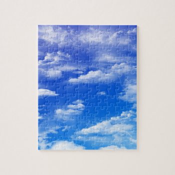 Clouds Jigsaw Puzzle by CBgreetingsndesigns at Zazzle