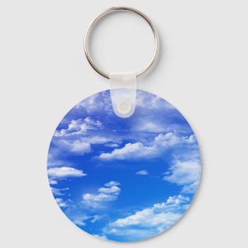 Clouds Keychain by CBgreetingsndesigns at Zazzle