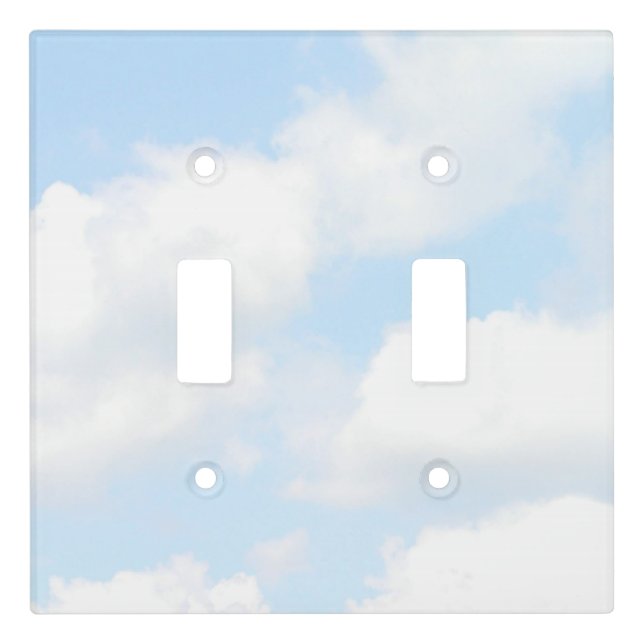 Clouds Light Switch Cover (Front)