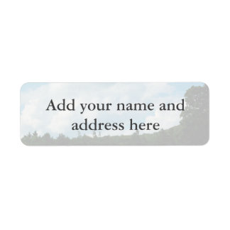 Clouds Meet Trees Label