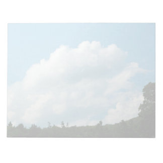Clouds Meet Trees Notepad