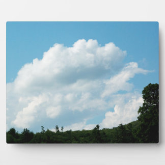 Clouds Meet Trees Plaque