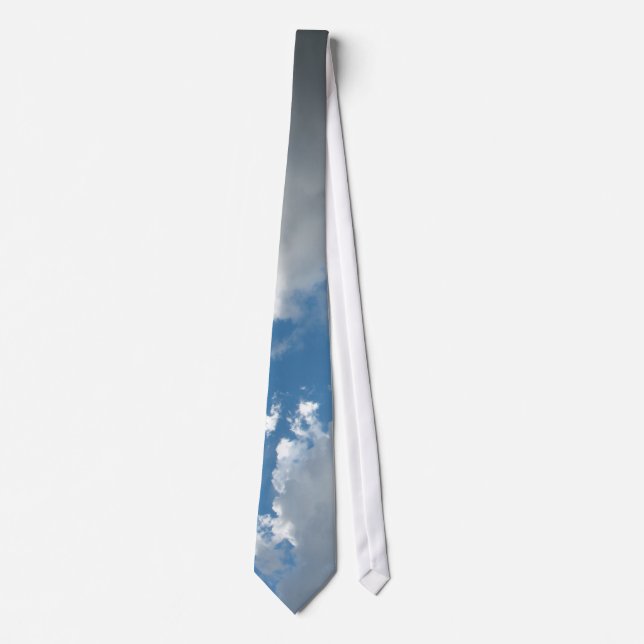 clouds neck tie (Front)