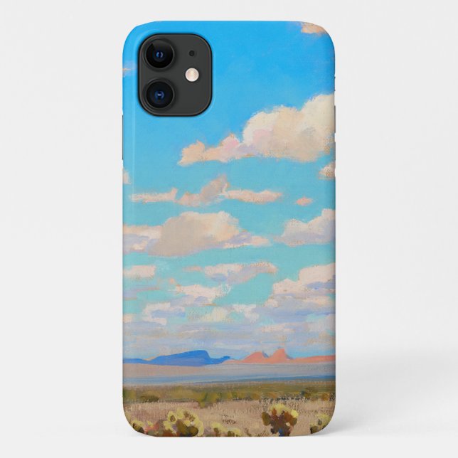 Clouds of a Summer Afternoon by Maynard Dixon Case-Mate iPhone Case (Back)
