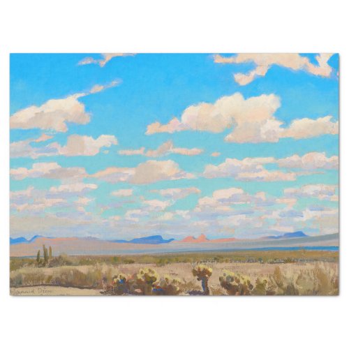 Clouds of a Summer Afternoon by Maynard Dixon Tissue Paper