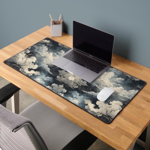 Clouds of bygone eras desk mat