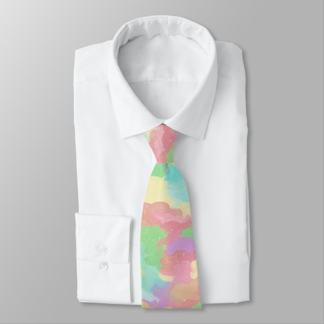 Clouds of Dreams Neck Tie (Tied)