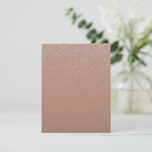 Clouds  Ombre Sandstone Thank You Card