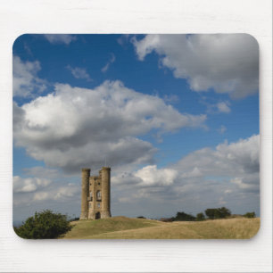 Clouds over Broadway Tower, Cotswolds mousepad