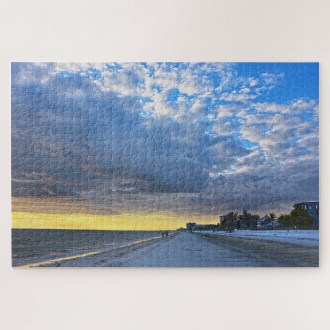 Clouds over Fort Myers Beach, Florida Jigsaw Puzzle (Horizontal)