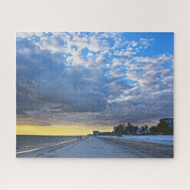 Clouds over Fort Myers Beach, Florida Jigsaw Puzzle (Horizontal)