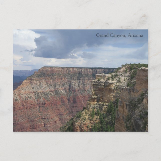 Clouds over Grand Canyon Postcard (Front)