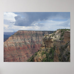 Clouds over Grand Canyon Poster