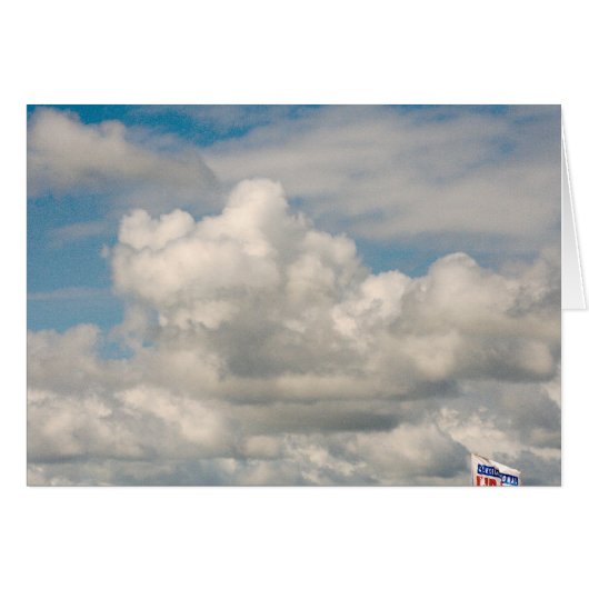 Clouds over Lake Erie Cards (Front Horizontal)
