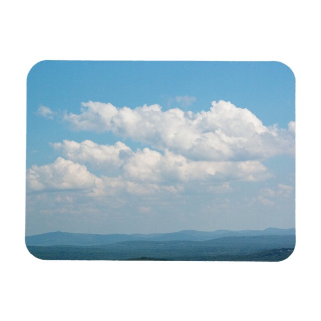 Clouds Over Mountains Magnet (Horizontal)