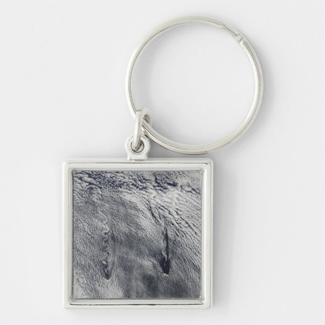 Clouds over the Juan Fernandez Islands Keychain (Front)