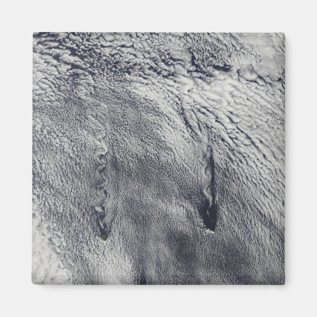 Clouds over the Juan Fernandez Islands Magnet (Front)