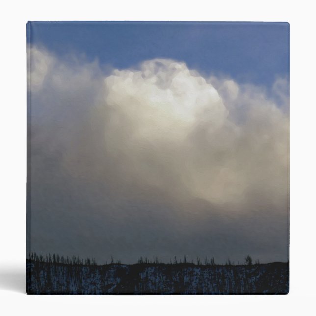 Clouds Over the Ridge 3 Ring Binder (Front)