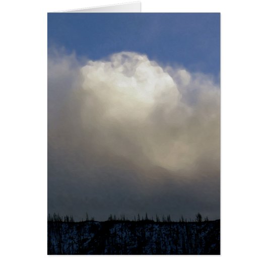 Clouds Over the Ridge Cards (Front)